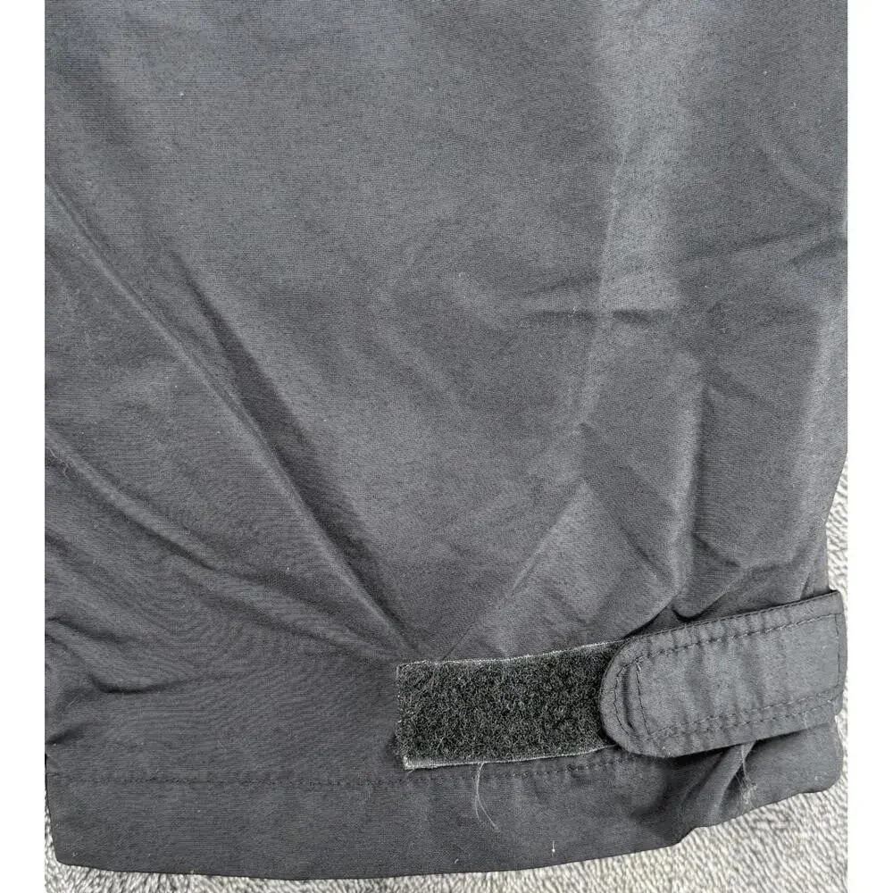 I’m?erfect L.L.Bean Men's‎ Black Nylon Outdoor Pants Medium Elastic Waist